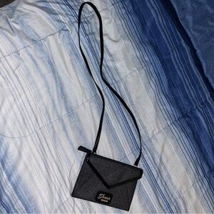 Black Guess envelope Crossbody Bag